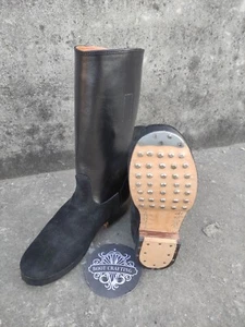 WW2 M39 German Jack Boot With Hobnails And Iron Heel. Jack Boot, Military Boot - Picture 1 of 9