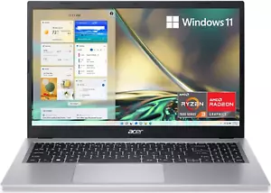 Aspire 3 A315-24P-R7VH Slim Laptop | 15,6" Full HD IPS Display | AMD Ryzen 3 732 - Bild 1 von 9