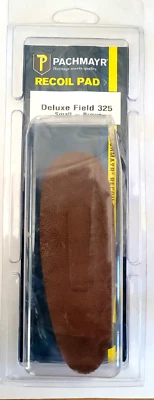 Nuevo Antiguo Stock Pachmayr F325 Deluxe Almohadilla de Retroceso de Campo Pequeña 1.00" Marrón Foto 1 de 3