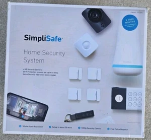 SimpliSafe HSK103 Home Security Kit with HD Camera 1444290 New Open Box - Picture 1 of 10