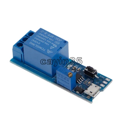 5V -30V Micro USB Power Delay relay Timer control module Trigger delay switch - Image 1 of 4