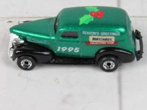 Matchbox 1995 Collectors Club Auto di Natale Verde - Foto 1 di 4