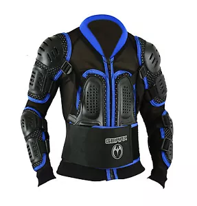Chaqueta De Armadura De Motocross MX Para Niños Con Protección De Columna - Picture 1 of 4