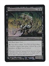 MARROW GNAWER Champions of Kamigawa MTG Magic the Gathering Foil Card VLP