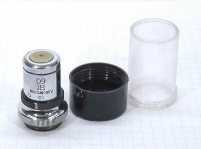 Carl Zeiss Jena Mikroskop Objektiv  Apochromat HI 60 /1,0 0,7 Iris * Dunkelfeld • 69€