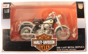 Maisto 1:18 Harley-Davidson Series 12 1958 FLH Duo-Glide Motorcycle - Picture 1 of 3