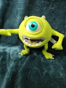 2001 Hasbro 6" Disney Monsters Inc Action Eye Mike Wazowski Animated Plush - Picture 1 of 5