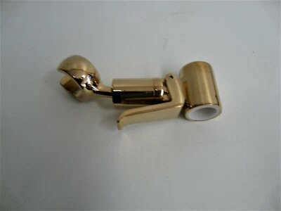 Brausehalter Hansa Jet Ganzmetall Edelmessing, Gleiter, Schieber, 18mm, 59912224 - Bild 1 von 3