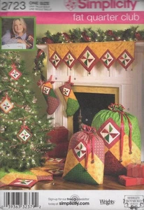 2723 SIMPLICITY CHRISTMAS DECORATIONS TREE SKIRT/MORE - Picture 1 of 1