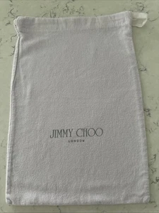 Jimmy Choo Lilac Cotton Dust Bag Size 24cm x 34cm - Picture 1 of 3