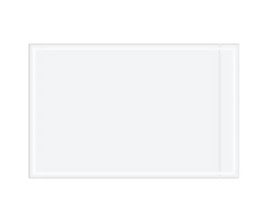 *1000 pack* Tape Logic PL473 Clear Face Document Envelopes, 5-1/8" x 8" - Picture 1 of 3