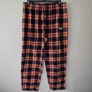 Denver Broncos NFL Men's Ultimate Lounge Pajama Pants Size XL Navy Blue Orange - Picture 1 of 12