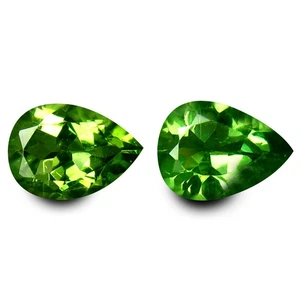 1.45 ct (2pcs) Remarkable MATCHING PAIR Pear Shape (8 x 5 mm) Apatite Gemstone - Picture 1 of 1