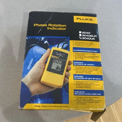 Fluke 9040 Digital Phase Rotation Indicator and Tester - Image 1 of 2