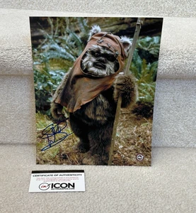 Warwick Davis Star Wars Wicket the Ewok Rare Signed Autograph Photo 8x10 - Picture 1 of 10