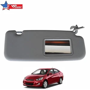 Parasol gris del lado derecho del pasajero para Hyundai Accent 1E 11-15 para 85210-1R000 - Imagen 1 de 4