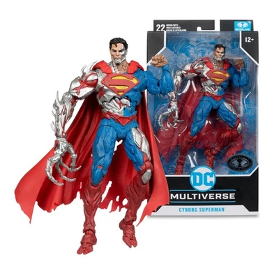 DC Multiverse New 52 Cyborg Superman PLATINUM - McFarlane Toys - image 1 of 4