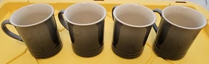 Le Creuset Coffee Mug 400ML set of 4 color Flint -NWT - Picture 1 of 3