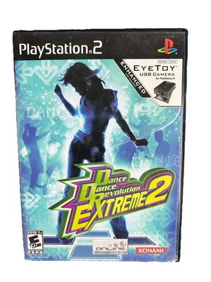 Dance Revolution Extreme 2 Music Party Sony Playstation 2 PS2 Video Game - Image 1 of 4
