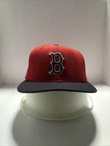 Boston Red Sox New Era 5950 Pro Model Fitted 7 3/8 Hat Wool Cooperstown Collect - Picture 1 of 4