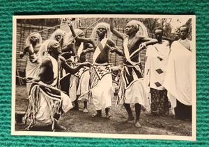 CPSM CONGO - Costermansville - DANSEURS EN COSTUMES TRADITIONNELS ET TAMBOURS - Imagen 1 de 2