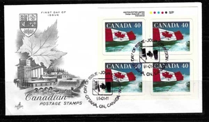 Canada SC # 1193 Canadian Flag FDC .  Artcraft Cover - Picture 1 of 1