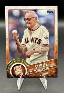 2015 Topps First Pitch Stan Lee #FP-21- Marvels Legend - Picture 1 of 2