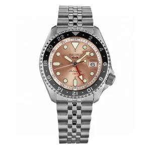 Seiko 5 Sports Limited Edition 1300pcs Rose Gold Dial Watch SSK043K1 - Bild 1 von 9