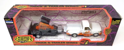 Road Champs 1:43 Reese's Ford F-150 With Sprint Car And Trailer #64260 Vintage - Image 1 of 4