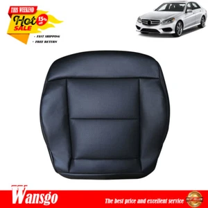 For Mercedes Benz E Class E350 E550  2010-2014 Driver Bottom Seat Cover Leather - Picture 1 of 12