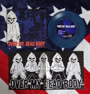 OVER MY DEAD BODY - NO RUNNERS 7" ( BLUE VINYL / 440 ) STRAIGHT EDGE HARDCORE HC - Bild 1 von 2