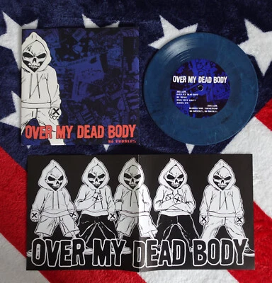 OVER MY DEAD BODY - NO RUNNERS 7" ( BLUE VINYL / 440 ) STRAIGHT EDGE HARDCORE HC - Bild 1 von 2