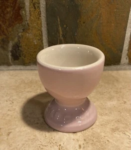 "Chiffon Pink" LE CREUSET Footed Egg Cup Holder NWT *2nd Choice* Stoneware - Picture 1 of 6