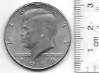 1988 demi-dollar américain John. Pièce en circulation non classée F. Kennedy KM#202b