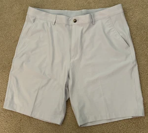 Greg Norman Men's 38 Tan Shorts RN#128492 Golf Stretch Casual Pockets 9" Inseam - Picture 1 of 8