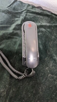 Teléfono con cable Sony IT-B5 teléfono fijo pared escritorio teléfono pulsador negro  Foto 1 de 4