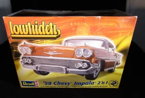 Sealed Bags Revell 1:25 Lowrider 58 Chevy Impala 2 in 1- Chevrolet - Picture 1 of 13
