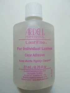 Ardell LASHTITE Adhesive INDIVIDUAL Eyelash 3/4 oz Eyelashes Glue CLEAR - Picture 1 of 1