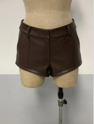 shorts mujer imitación cuero Foto 1 de 4