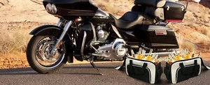Motorcycle Cooler Bag Waterproof Most Motorcycle For Harley Touring Road Glide - Picture 1 of 18