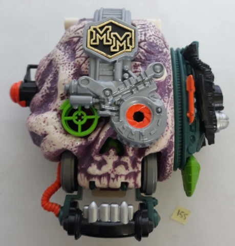 Mighty Max Bytes Cyber Skull - Doom Zone - COMPLETE - Bluebird Toys **RARE** Cover