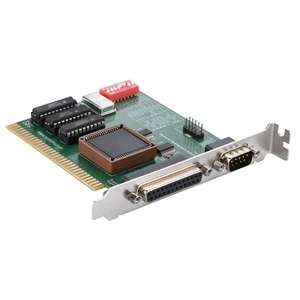 NEW ISA RS232 Serial&Parallel Port Expansion Card ISA COM1 COM2 LPT PC Adapter - Picture 1 of 11