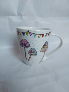 Queens Floral Mushroom The Caravan Trail Festival Toadstools Fine China - Picture 1 of 6