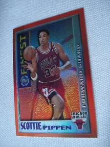 SCOTTIE PIPPEN 95/96 Topps Finest Mystery #M15 Orange Border Test CHICAGO BULLS - Bild 1 von 1