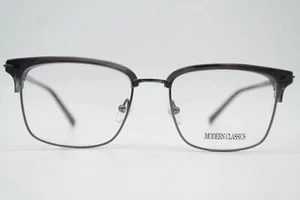 Brille IGA OPTIC MODERN CLASSICS 6358 Grau Metallic Oval Brillengestell Neu - Picture 1 of 6