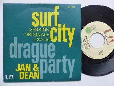 Jan & Dean – Surf City     United Artists Records – UP 36049 france - Photo 1/2
