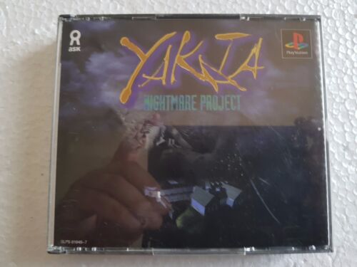 PSX SONY PLAYSTATION JAP NTSC NIGHTMARE PROJECT YAKATA 3CD - NO SPINE