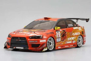 1/10 Yokomo D1GP Team Orange YUKE'S CUSCO LANCER EVO X Livery Decals Graphics - Picture 1 of 5