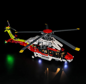 LED light Kit for LEGO 42145 Airbus H175 Rescue Helicopter Light Kit ONLY 