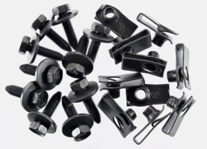 GM Truck Body Bolts & U-nut Clips- M8-1.25 x 30mm- 13mm Hex- 20pcs (10ea)- #155 - Picture 1 of 1